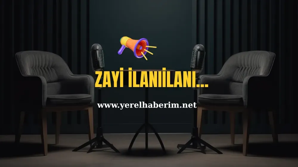 Zayi ilanı... 