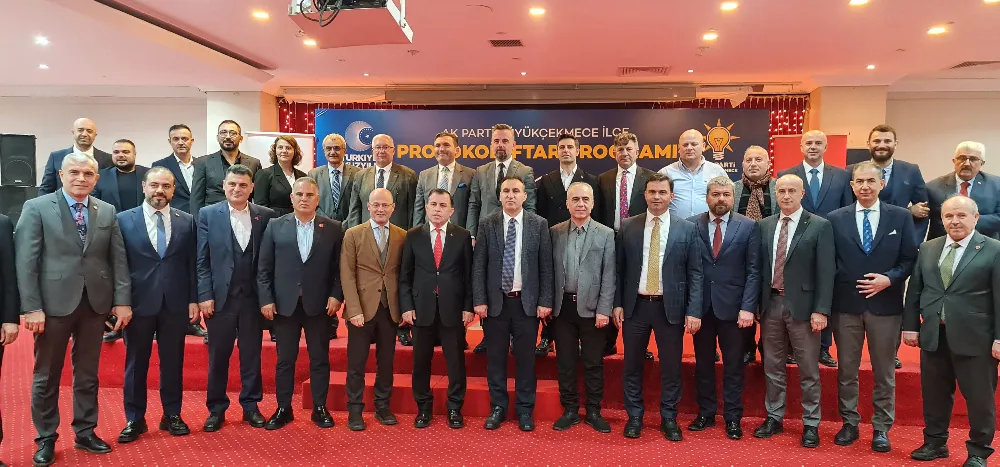 BÜYÜKÇEKMECE PROTOKOLÜ İFTARDA BULUŞTU...