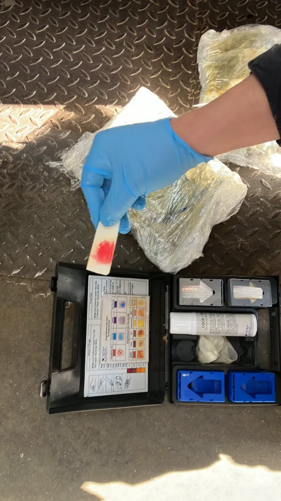 Çamurlukta Uyuşturucu Çıktı