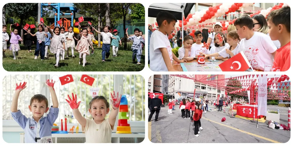 23 Nisan’da Şenlik Çocukların Ellerinde Yeşeriyor