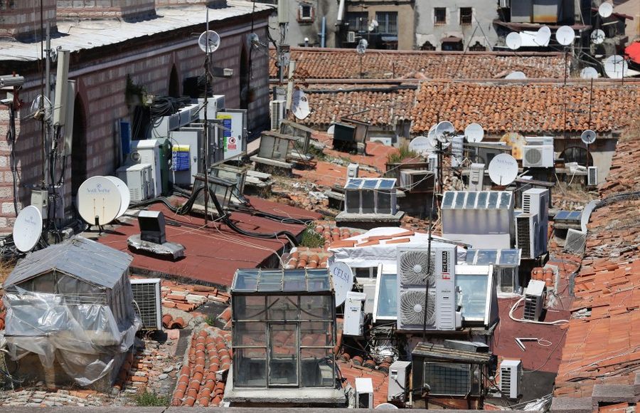 Kapalıçarşı’nın Çatısı Yenileniyor