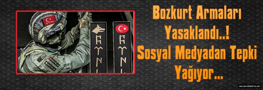 TSK, Asker Üniformalarındaki Göktürkçe "Türk" Yazısını ve Bozkurt Armalarını Yasakladı