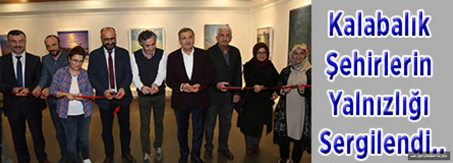 Kalabalık Şehirlerin Yalnızlığı Sergilendi...