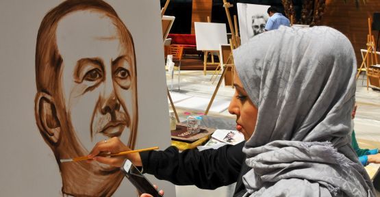 ULUSLARARASI RESİM SEMPOZYUMU DEVAM EDİYOR 